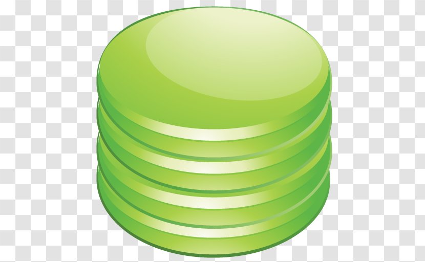 Green Yellow Circle - Database Transparent PNG