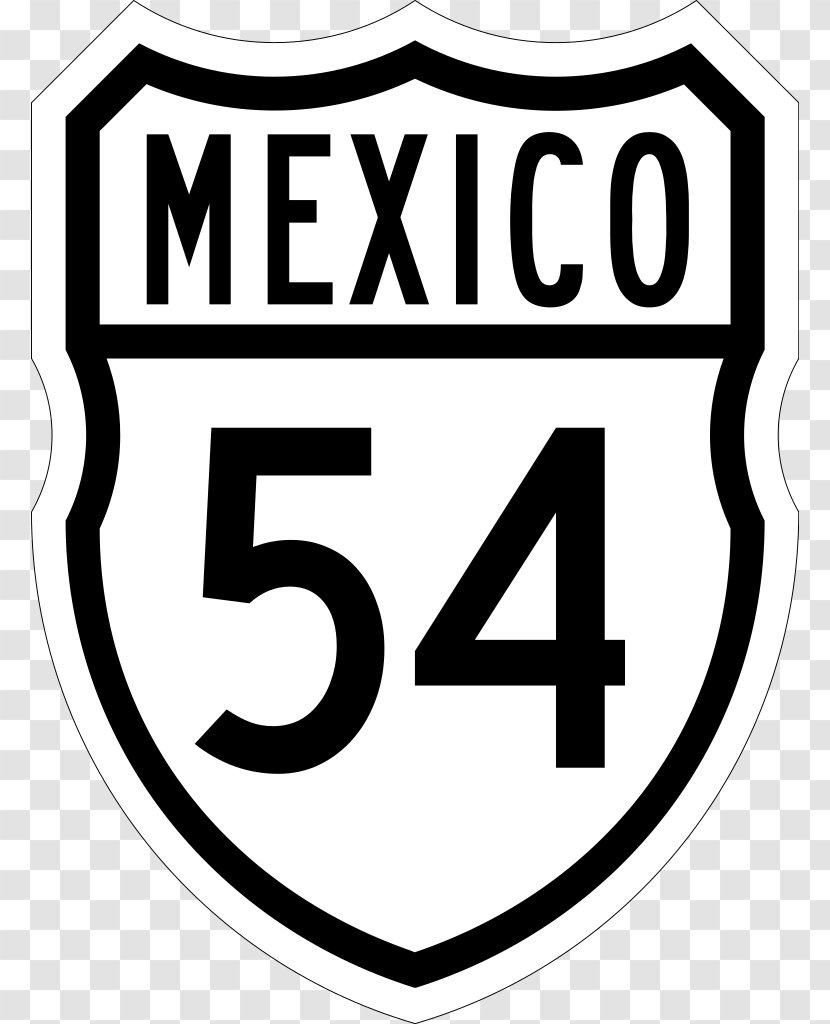 Mexican Federal Highway 57 Wikimedia Commons Image File Formats - Black And White - Sleeve Transparent PNG