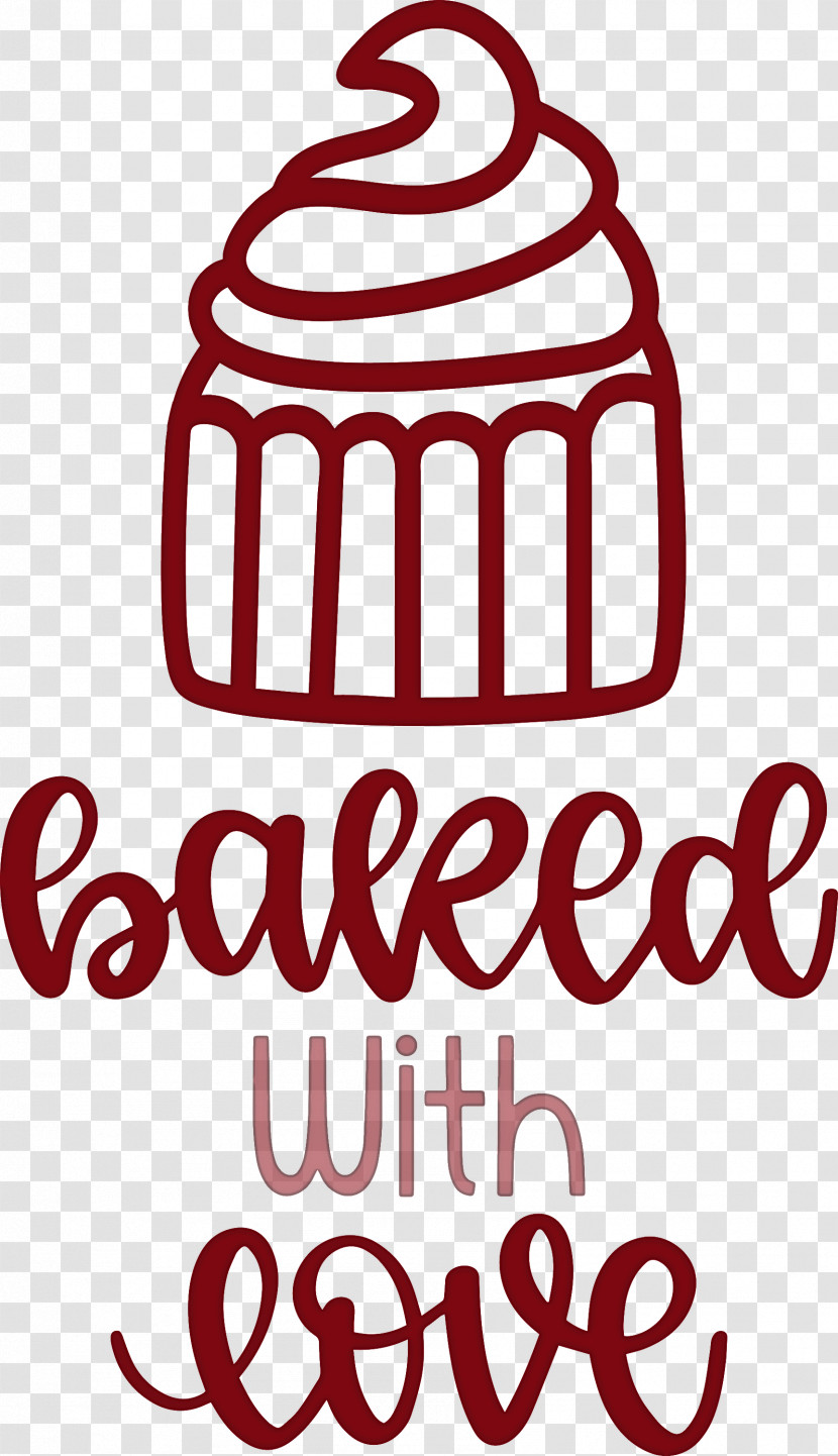 Baked With Love Cupcake Food Transparent PNG