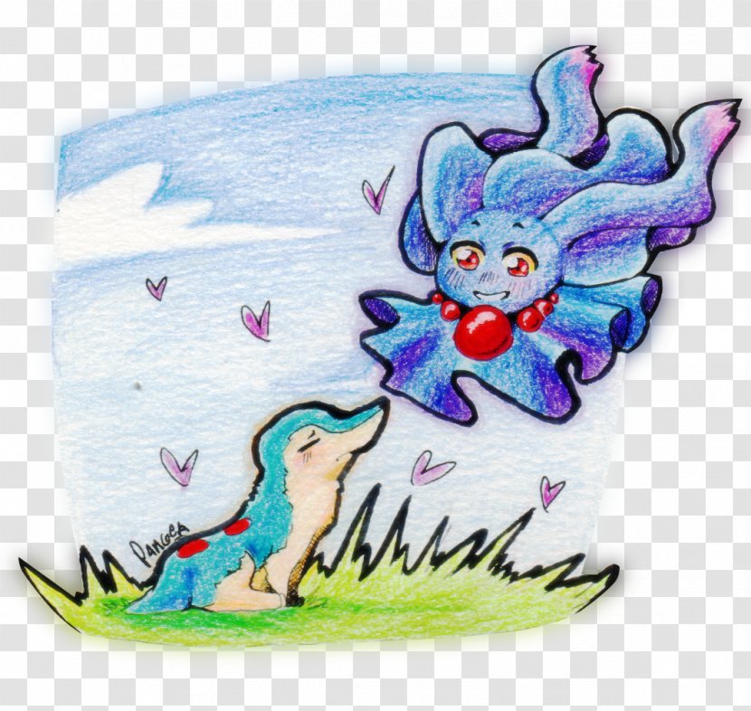 Animal Cartoon Legendary Creature - Pokeball Blue Transparent PNG