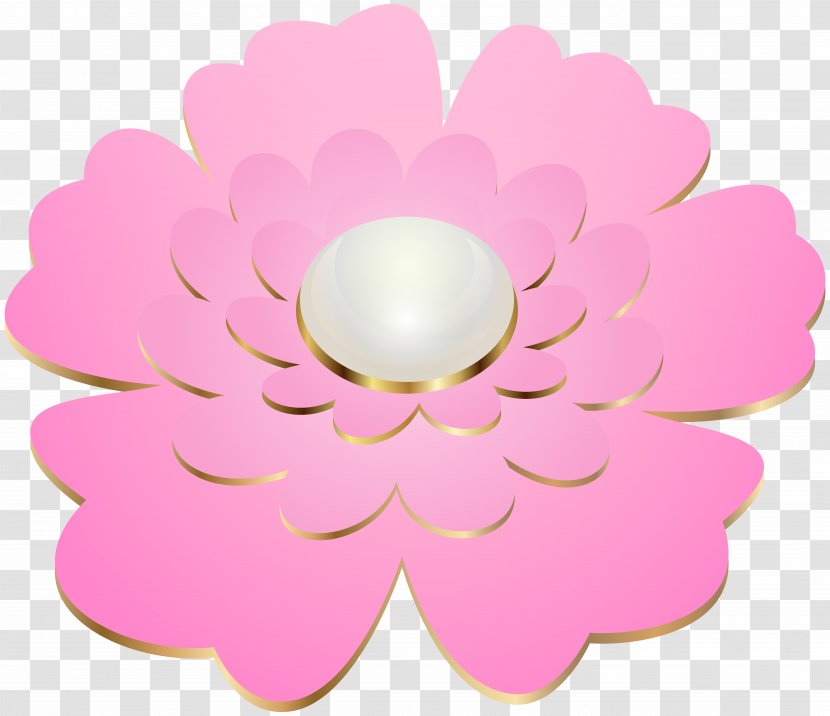 Petal Flower - Floral Design - Decorative Eggs Transparent PNG