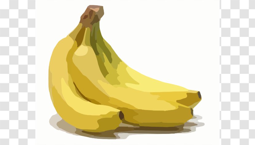 Banana Food Healthy Diet Fruit Flavor - Vanilla - Plantain Cliparts Transparent PNG