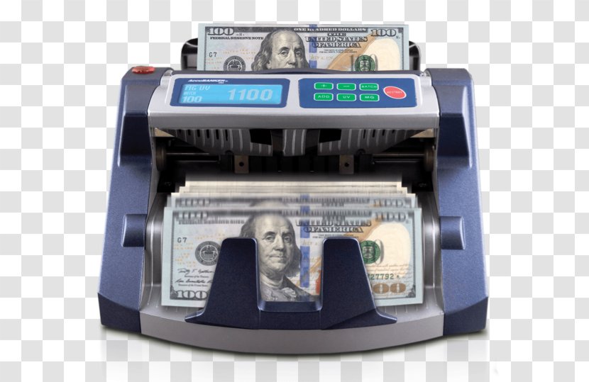 Contadora De Billetes Banknote Hilton Trading Corp. Currency-counting Machine - Electronic Device Transparent PNG