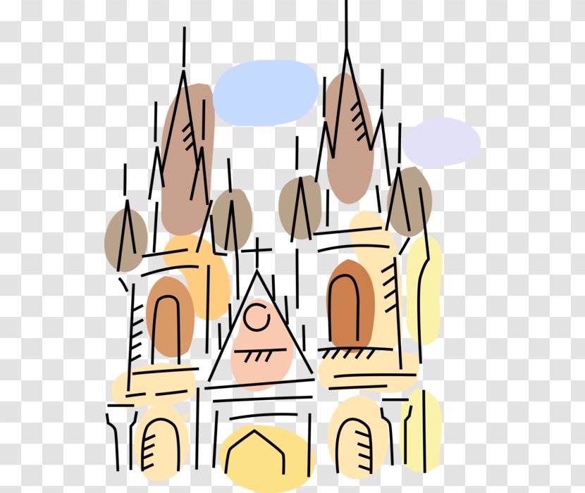 Churches & Cathedrals Building Vector Graphics - Line Art - Church Transparent PNG