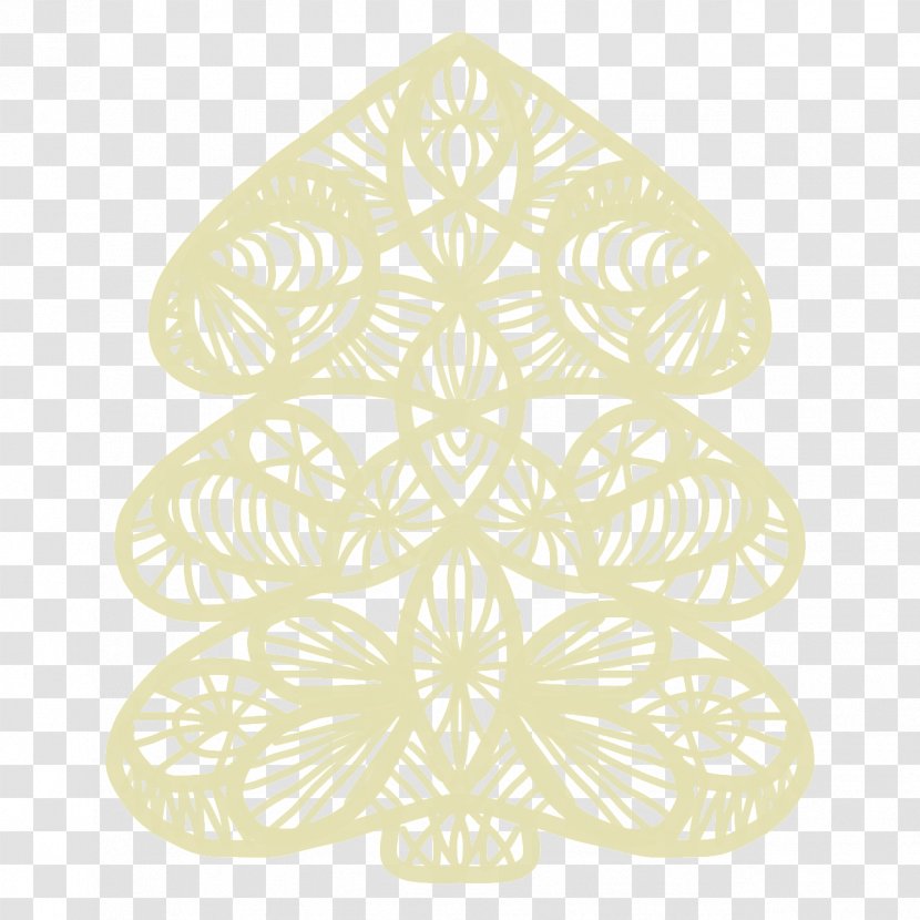 Victorian Era Christmas Tree Product Leaf Line - Teller - Lace Ornament Transparent PNG
