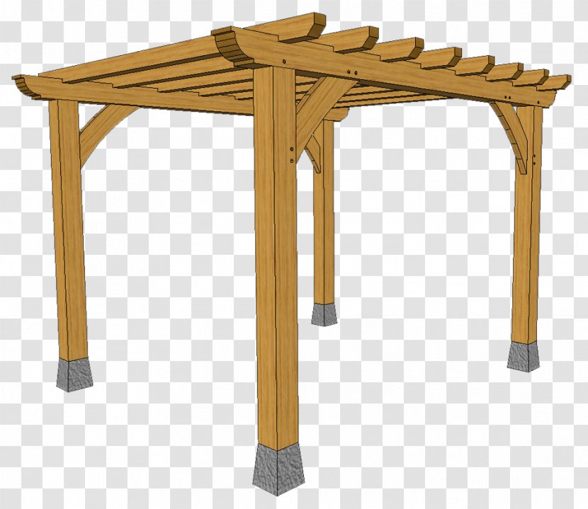 Pergola Table Gazebo Garden Furniture Porch Transparent PNG