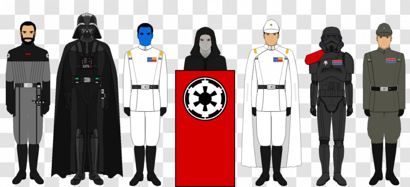 Palpatine Grand Admiral Thrawn Stormtrooper Galactic Empire Star Wars Transparent PNG