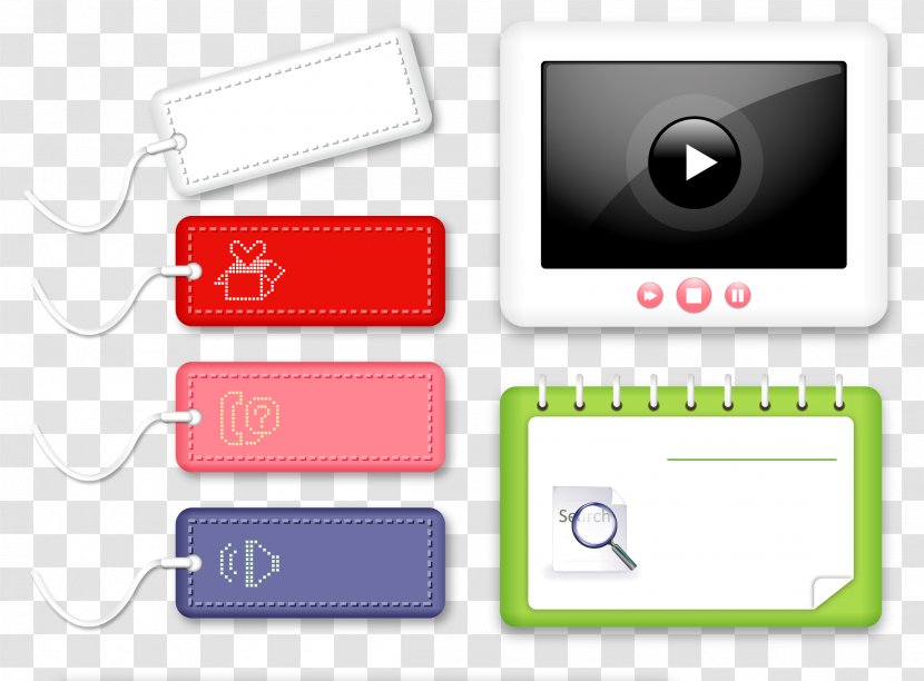 Vector Graphics Jiangsu Web Design Product - Electronics Accessory - Bookmark Transparent PNG