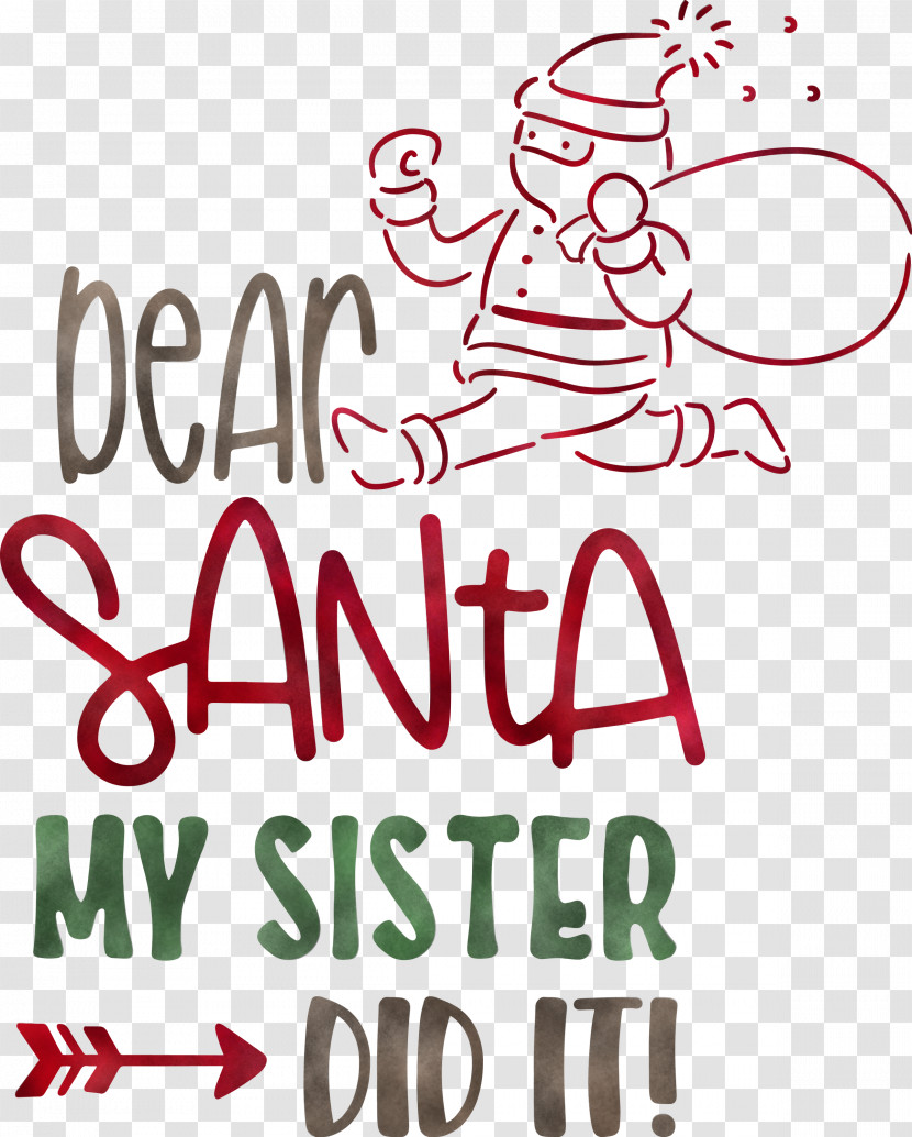 Dear Santa Christmas Santa Transparent PNG