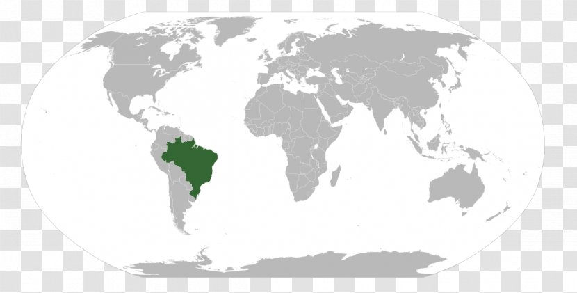 World Map Brazil Mapa Polityczna - Features Transparent PNG