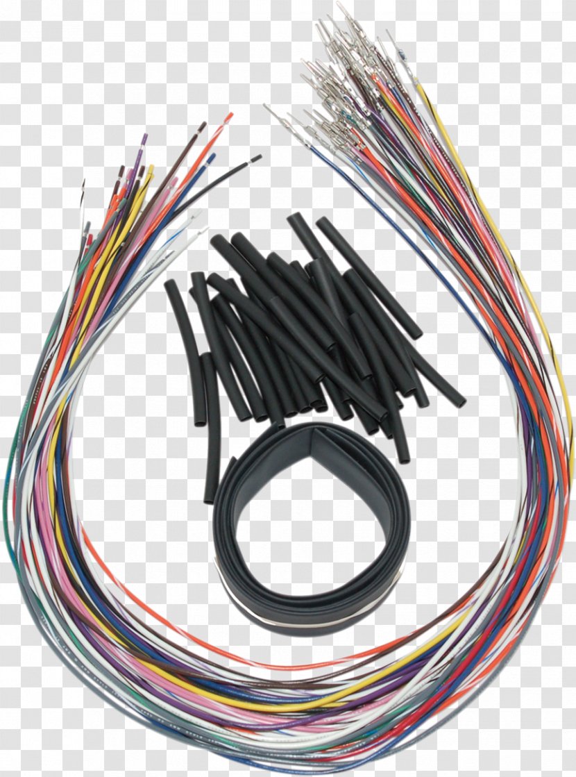 Wire Harley-Davidson Network Cables Electricity Motorcycle - Electronics Accessory Transparent PNG