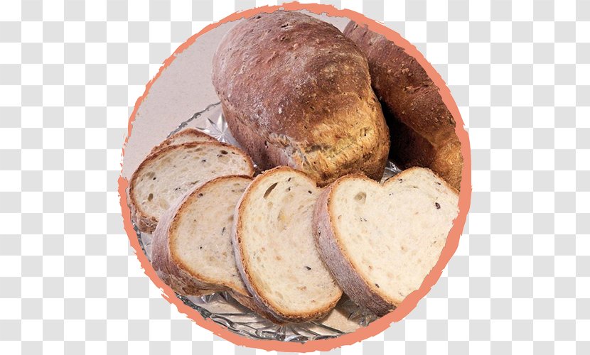 Rye Bread Pita Butterbrot Brown - German Food Transparent PNG