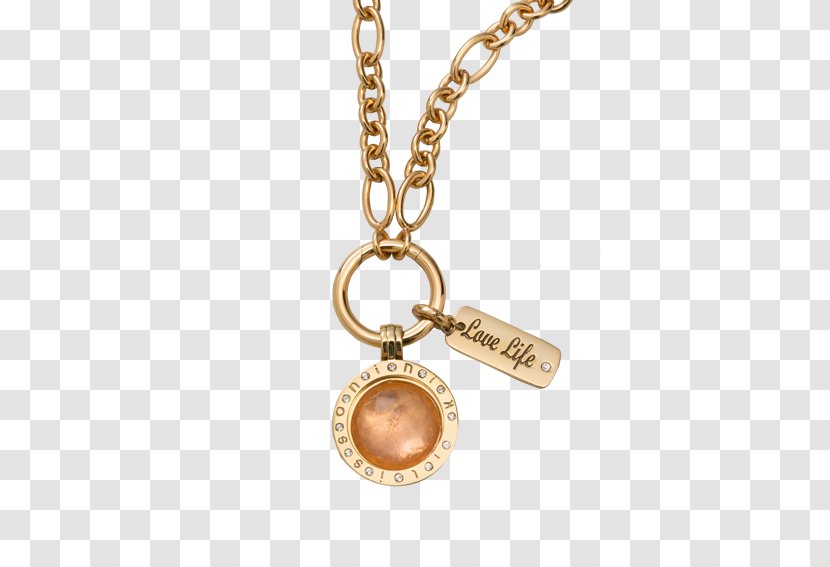 Locket Necklace Body Jewellery Gemstone Amber - Pendant Transparent PNG