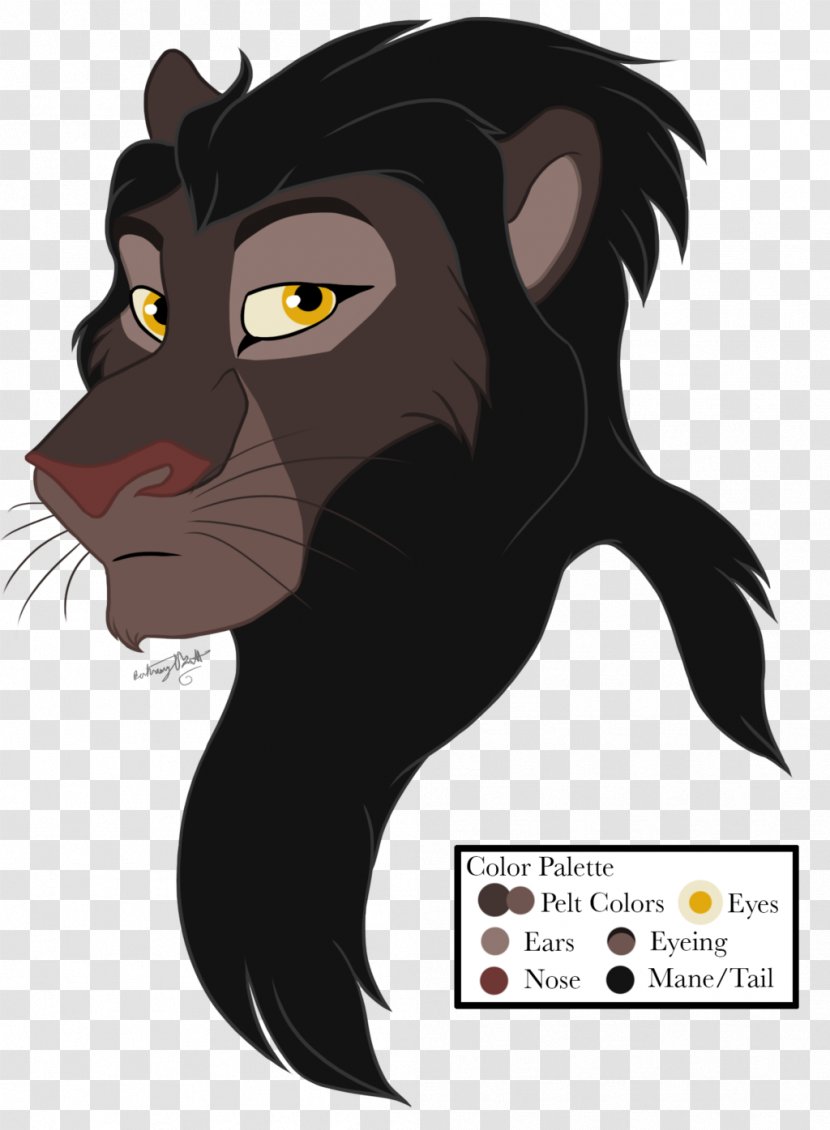 Whiskers Lion Cat Cartoon Illustration - Tail Transparent PNG