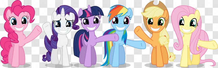 Twilight Sparkle Rarity Pony Fluttershy Applejack - Hand - Smileandwave Transparent PNG