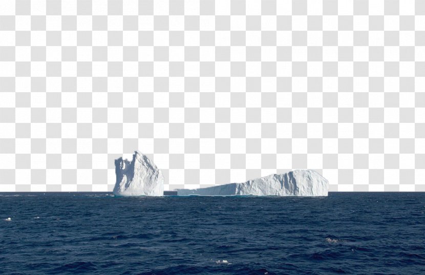 Antarctic Sea Iceberg - Vecteur Transparent PNG