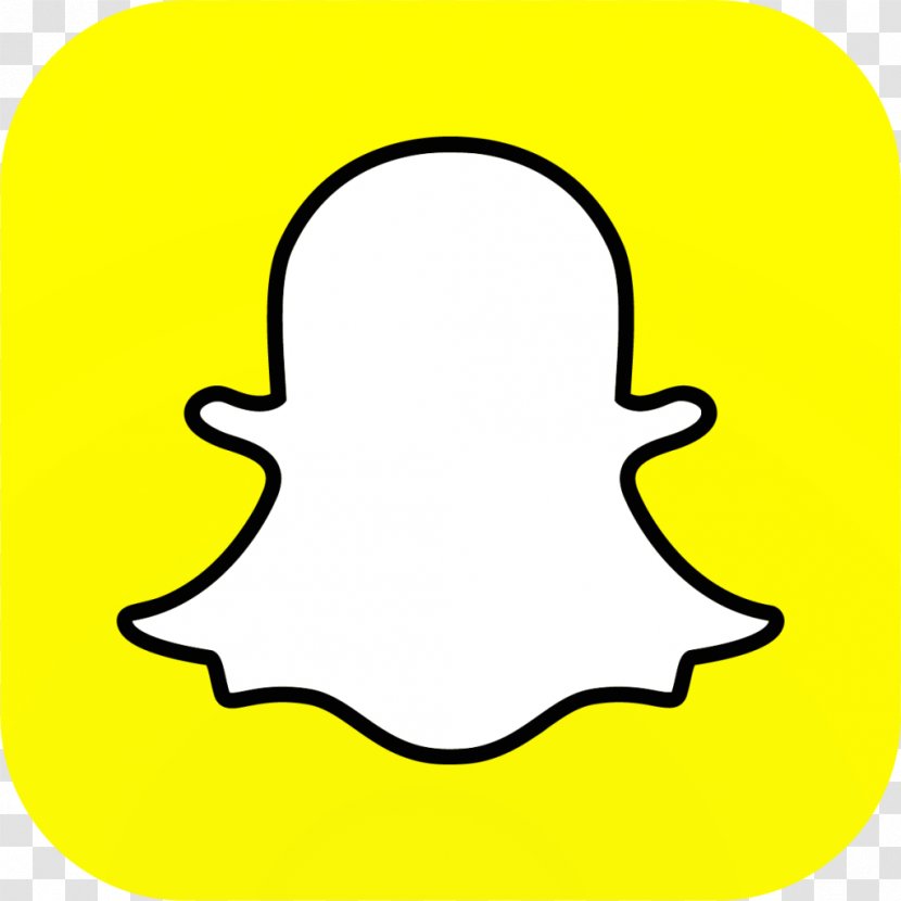 Snapchat Social Media Logo Advertising - Yellow Transparent PNG