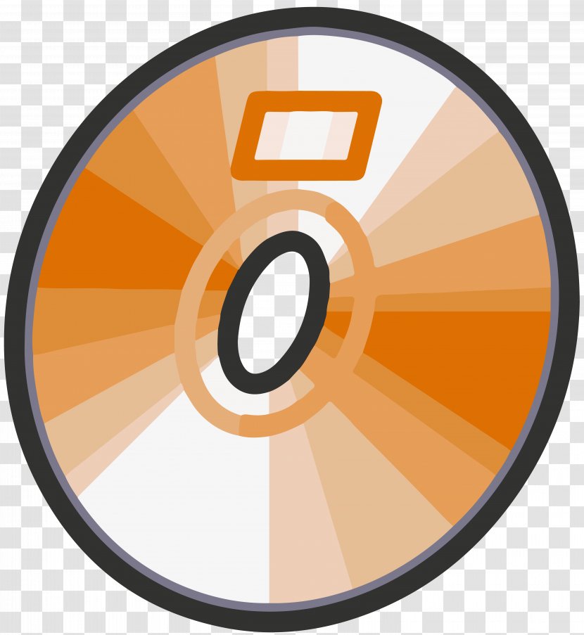 Clip Art Brand Logo Product Compact Disc - Orange - Able Transparent PNG