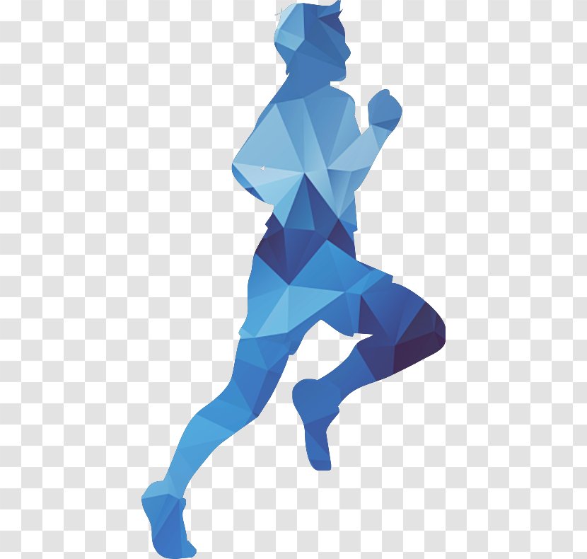 Euclidean Vector Running Silhouette - Man - Silhouettes Of People Transparent PNG