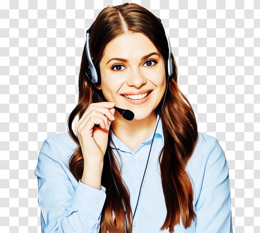 Hair Skin Hairstyle Chin Call Centre - Lip - Technology Smile Transparent PNG