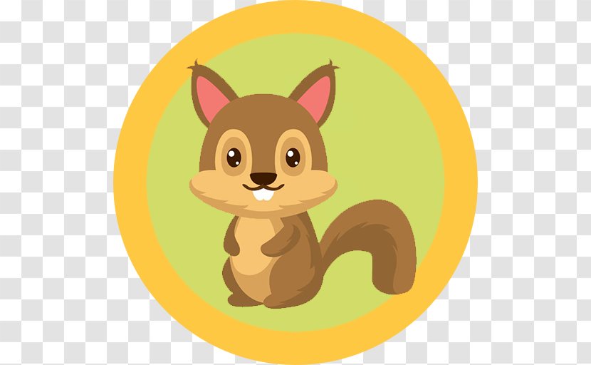 Squirrel Vector Graphics Illustration Animal Cartoon - Upload And Download - Fox Deer Transparent PNG