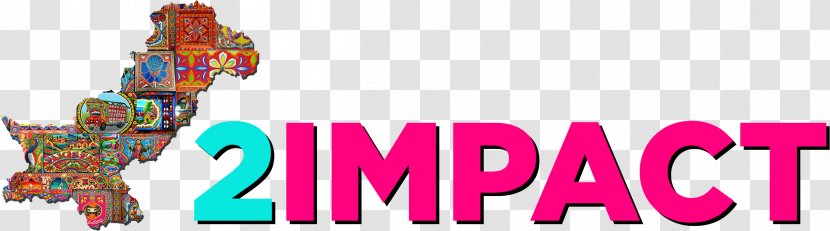 Logo Brand Pink M Font - Impact Transparent PNG