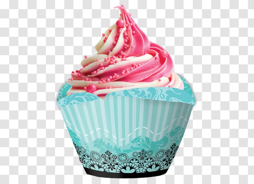 Cupcake Frosting & Icing Buttercream - Frozen Dessert - Reiki Transparent PNG