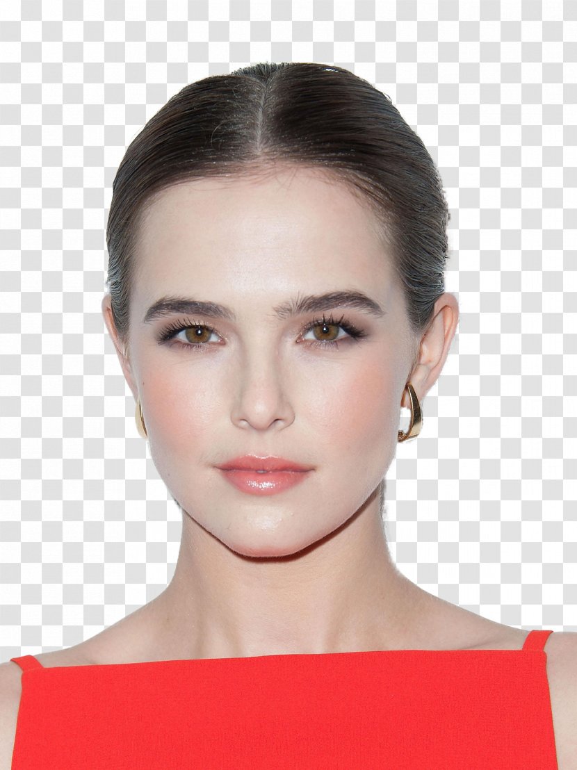 Zoey Deutch Vampire Academy Eyebrow Hollywood Actor - Forehead Transparent PNG