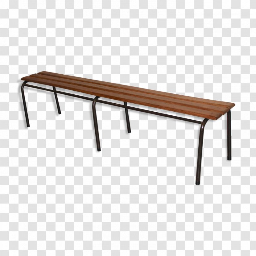 Bench Table Wood Metal Schoolbank - Frame Transparent PNG