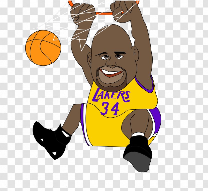 NBA All-Star Game Los Angeles Lakers Basketball Cartoon - Mascot - Star Transparent PNG