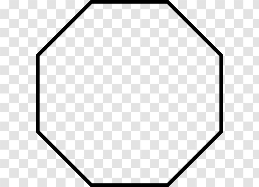 Regular Polygon Octagon Shape Two-dimensional Space Transparent PNG