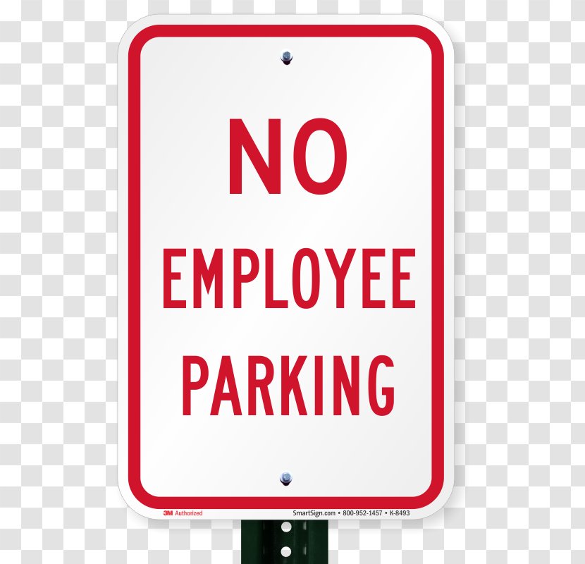 Traffic Sign Line Brand Point Product - Area - Employee Parking Transparent PNG