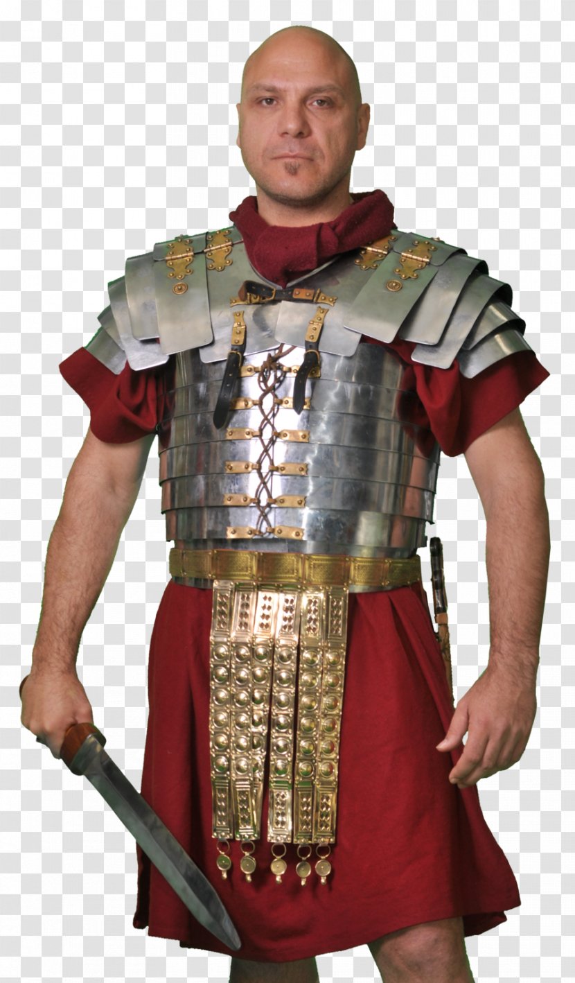 Ancient Rome Roman Army Soldier Body Armor - Costume Design Transparent PNG