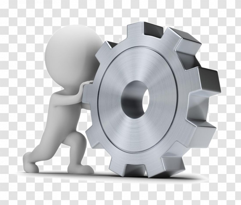 Gear 3D Computer Graphics Drawing Stock Illustration - Photography - Creative Design Villain Transparent PNG