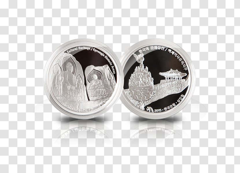 Cufflink Coin Silver - Jewellery Transparent PNG