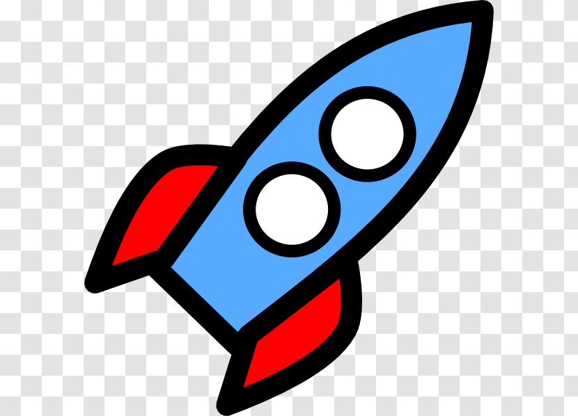 Rocket Spacecraft Clip Art - Area - Cartoon Rocketship Transparent PNG