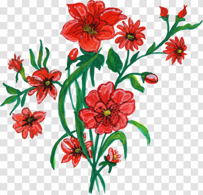 Cut Flowers Floral Design Floristry - Dahlia - Flower Ornaments Transparent PNG