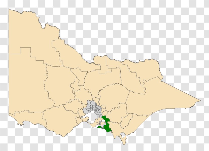 Electoral District Of Geelong South Barwon Bellarine Walhalla - Victoria - Election Commission Transparent PNG
