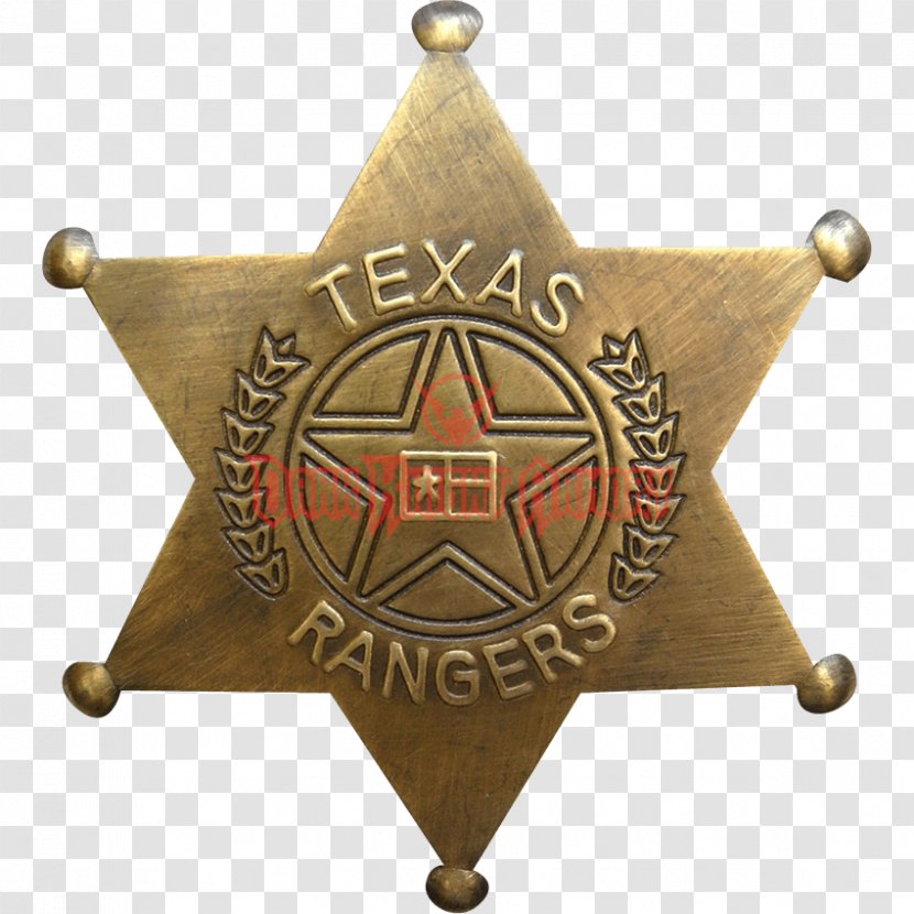 United States Badge Sheriff Texas Ranger Division Police - Royalty Payment - Rangers Transparent PNG