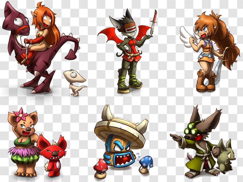 Dofus Wakfu Ankama Character Massively Multiplayer Online Role-playing Game - Flower - Fashion Sketching Transparent PNG