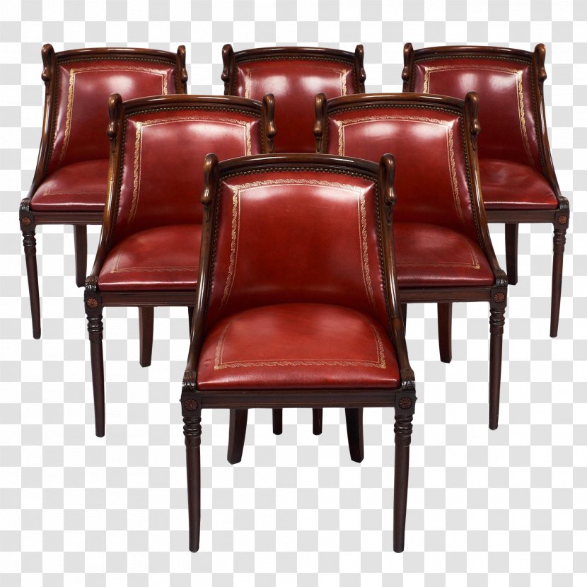Club Chair Armrest - Mahogany Transparent PNG
