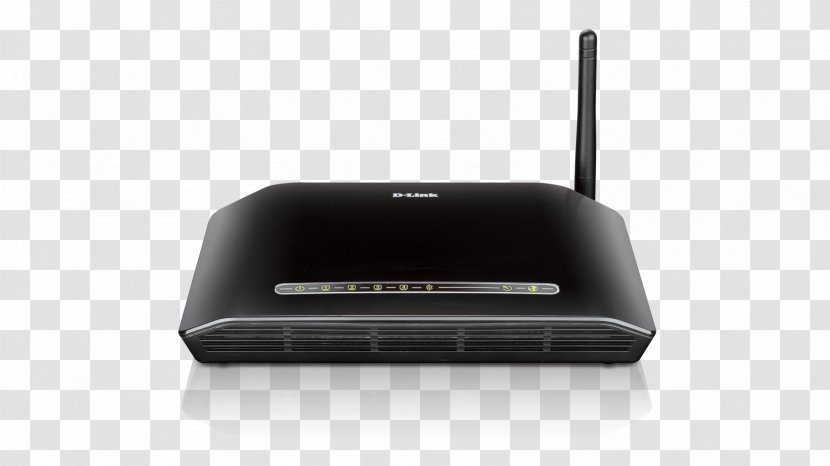 DSL Modem Digital Subscriber Line Wireless Router D-Link - Wifi Transparent PNG