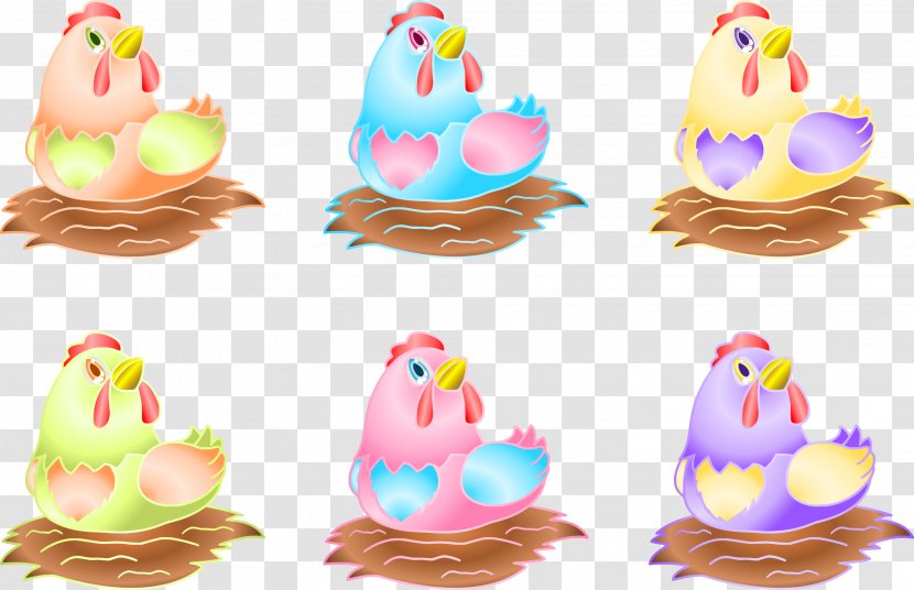 Bird Easter Animal Rooster - Cake Decorating Supply - Darter Aves Transparent PNG
