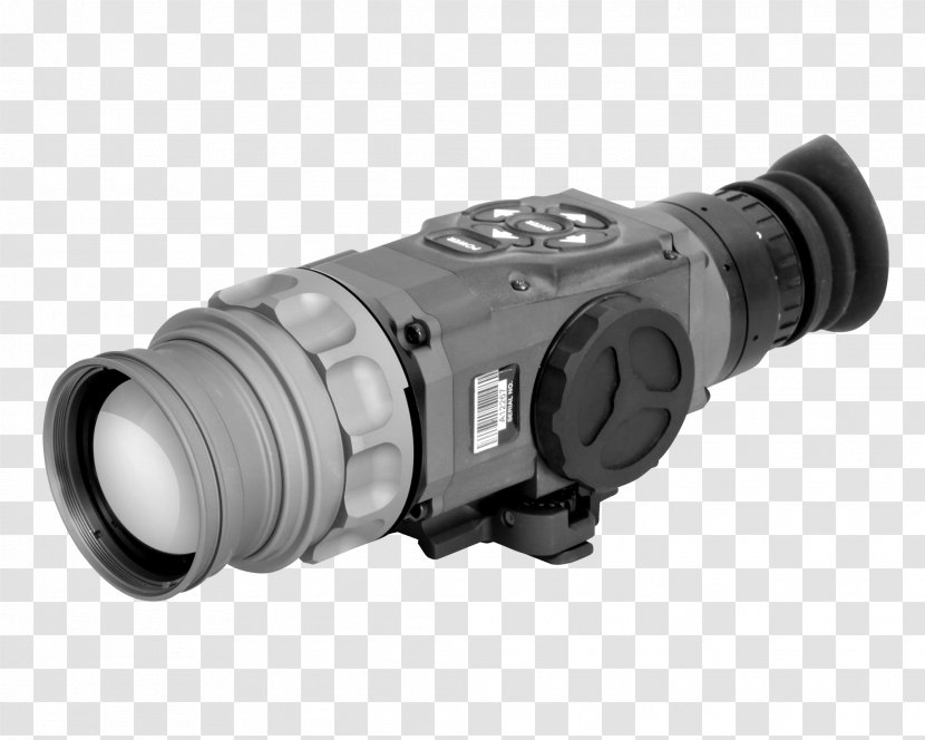 Monocular Thermal Weapon Sight American Technologies Network Corporation Telescopic Thor - Frame - Watercolor Transparent PNG
