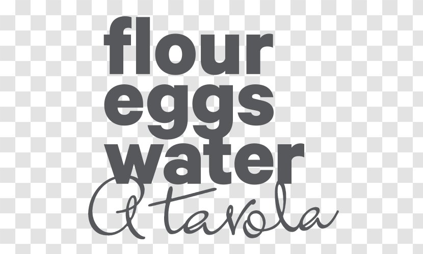 Pasta Italian Cuisine Tramsheds Flour Eggs Water - Monochrome Photography - Cooking School Transparent PNG