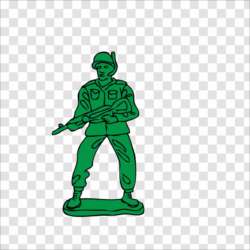 Toy Soldier Clip Art - Green - Soldiers Transparent PNG