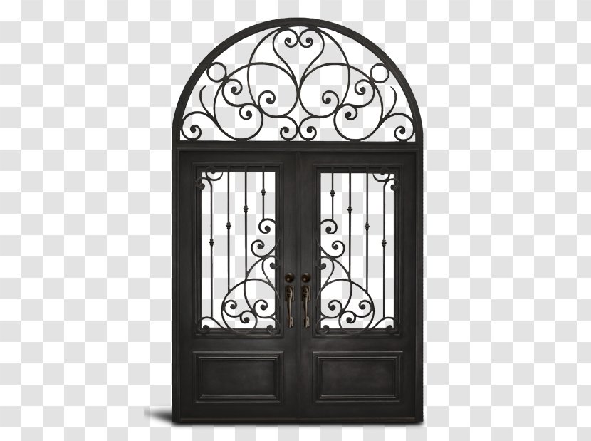 Iron Door Window Metal Arch - Palace Transparent PNG