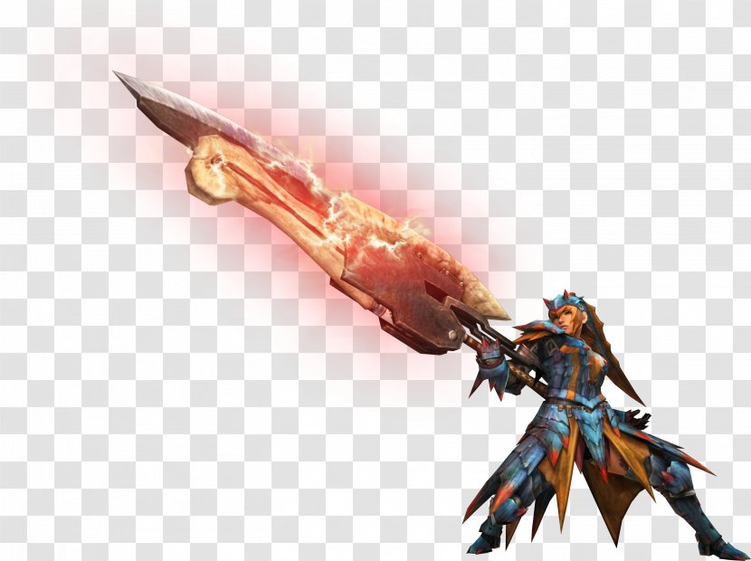 Monster Hunter Tri Generations 4 Portable 3rd 3 Ultimate - Ice Axe Transparent PNG