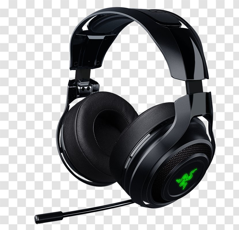 Microphone Razer Man O'War Headphones 7.1 Surround Sound Inc. - Personal Computer Transparent PNG