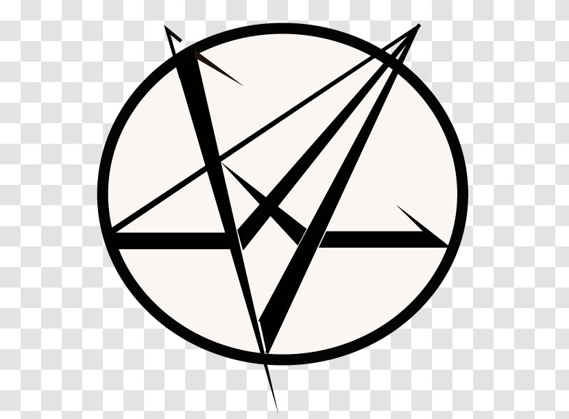Satanism Symbol Pentacle Invertit Pentagram - Stencil - Supernatural Transparent PNG
